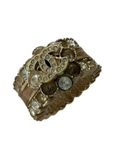 CHANEL CC RHINESTONE RING