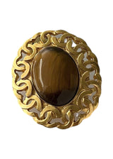 CHANEL VINTAGE CC RESIN BROOCH