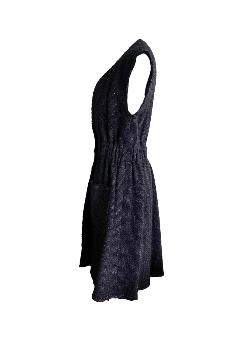 CHANEL TWEED DRESS 38