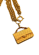 CHANEL CLASSIC FLAP VINTAGE NECKLACE