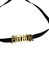 CHRISTIAN DIOR J'ADIOR CHOKER NECKLACE