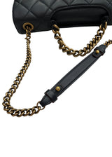 CHANEL FLAP NAVY BAG