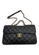 CHANEL FLAP NAVY BAG