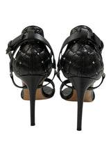 VALENTINO ROCKSTUD ANKLE STRAP SANDAL 37.5