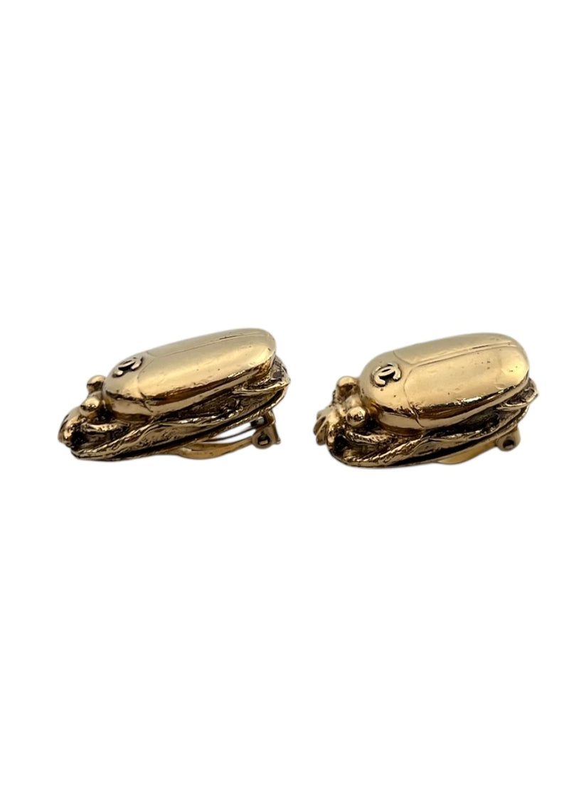 CHANEL PARIS NEW YORK EGYPT METIERS D'ART EARRINGS