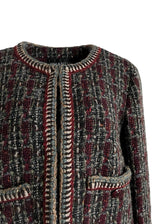 CHANEL TWEED JACKET 44