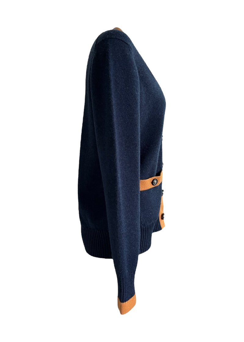 CHANEL CASHMERE CARDIGAN 40