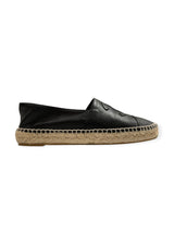 CHANEL BLACK ESPADRILLES 38