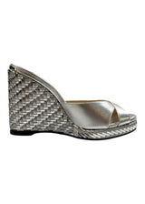 JIMMY CHOO ALMER WEDGE SANDALS 36