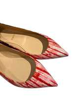 CHRISTIAN LOUBOUTIN PATENT FLATS 39