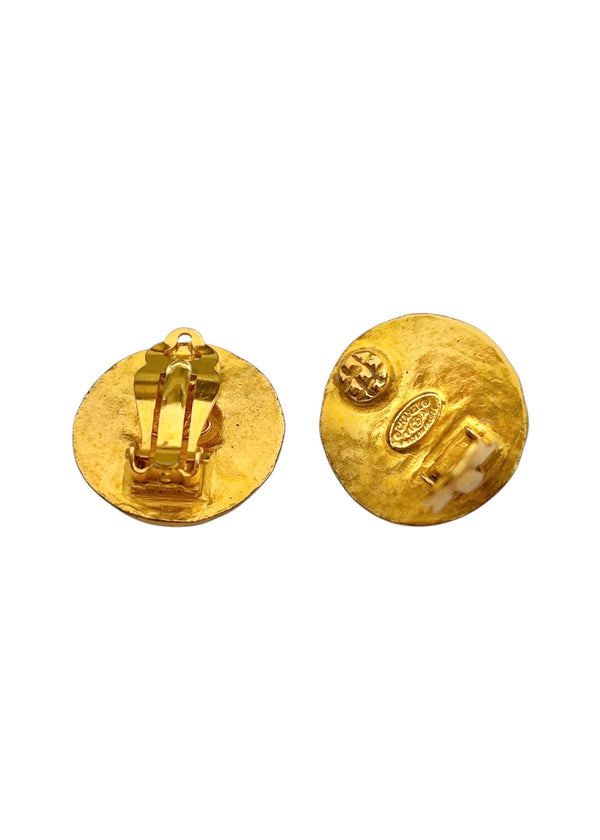 CHANEL GRIPOIX VINTAGE EARRINGS