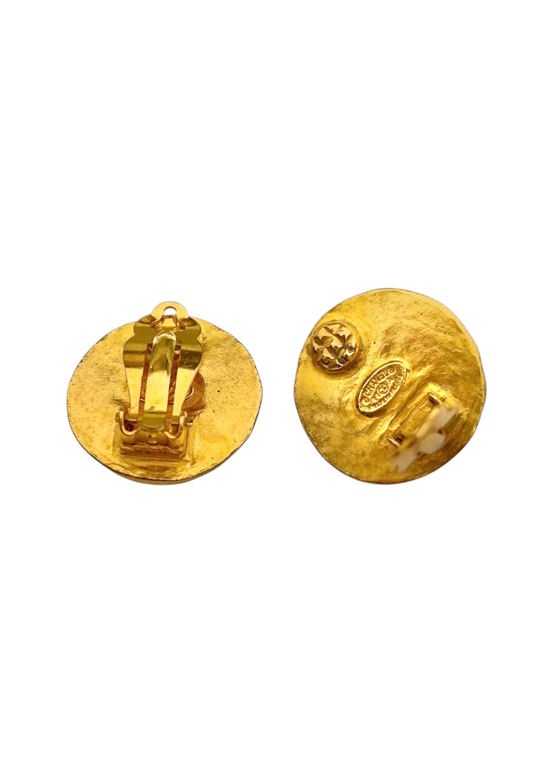 CHANEL GRIPOIX VINTAGE EARRINGS