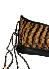 CHANEL GABRIELLE SMALL SHOULDER BAG RATTEN