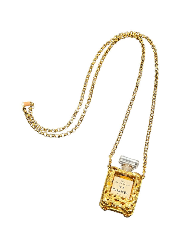 CHANEL VINTAGE Nº5 PERFUME NECKLACE