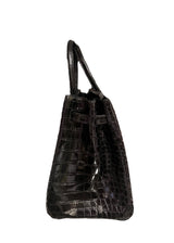 HERMES BIRKIN 35 CROCODILE BLACK