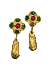 CHANEL GRIPOIX VINTAGE EARRINGS