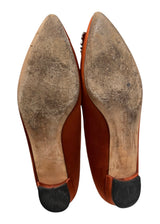 MANOLO BLAHNIK HANGISI SATIN FLATS 40