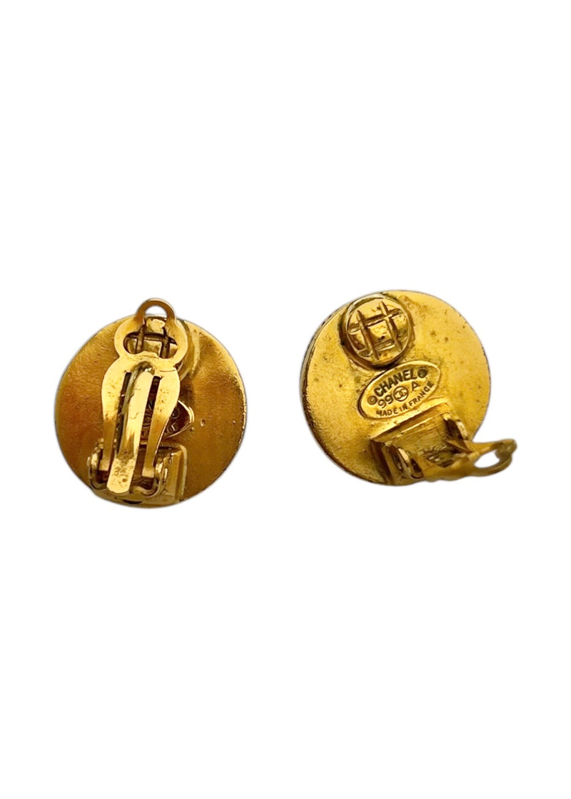 CHANEL GRIPOIX VINTAGE EARRINGS