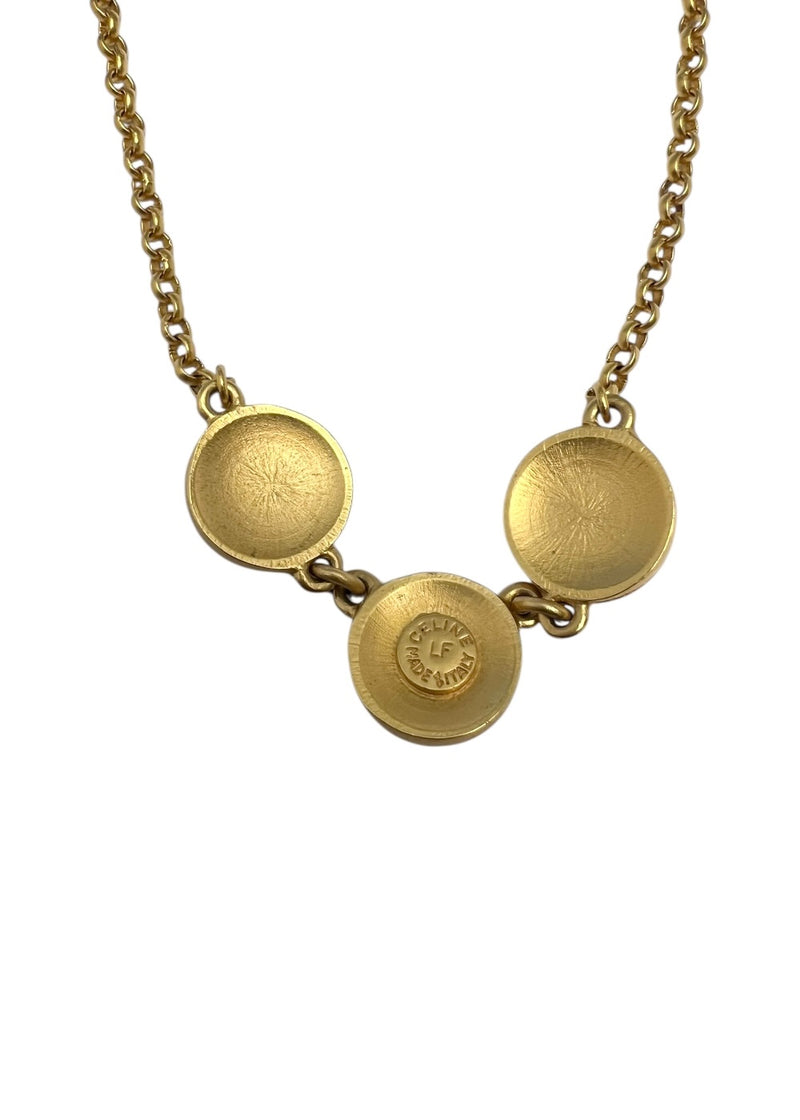 VINTAGE CELINE PEARL NECKLACE