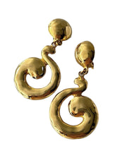 YSL VINTAGE SET EARRINGS AND BROOCH