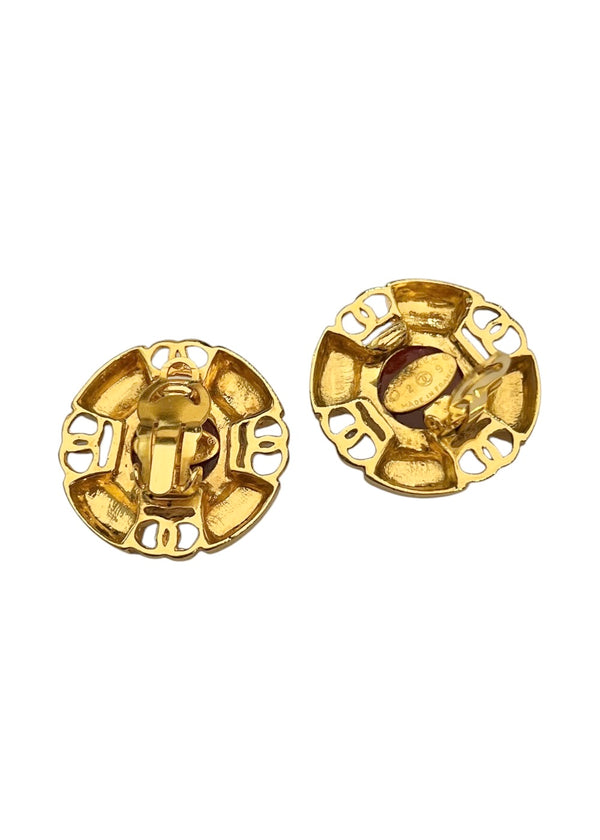 CHANEL GRIPOIX VINTAGE EARRINGS