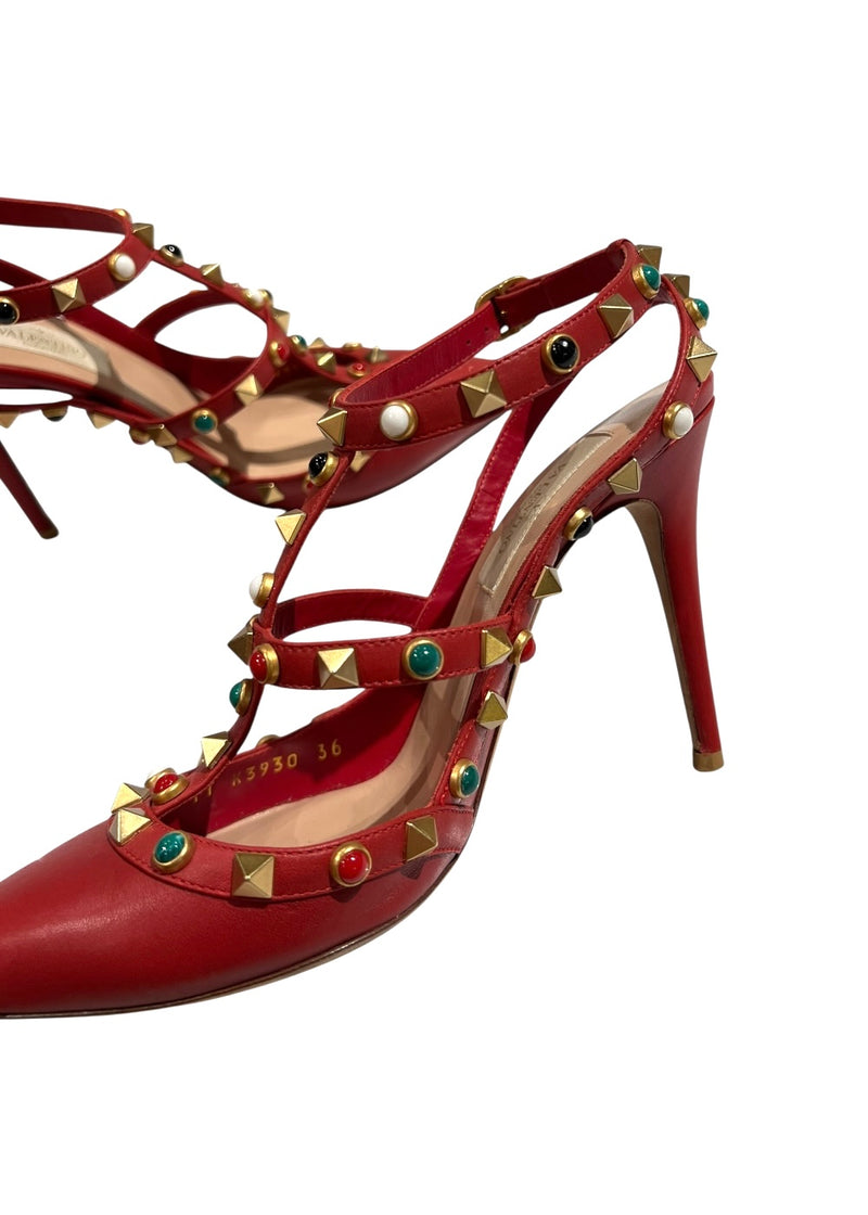 VALENTINO ANKLE STRAP 36