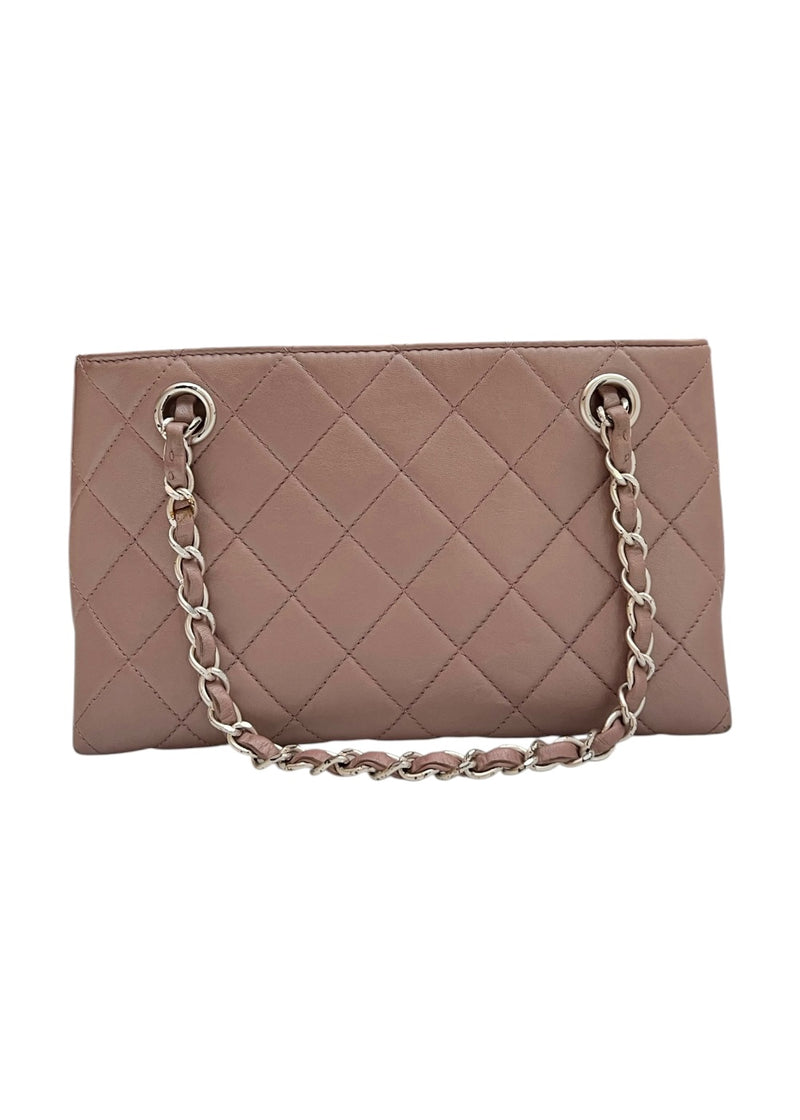 VINTAGE CHANEL PURPLE HANDBAG