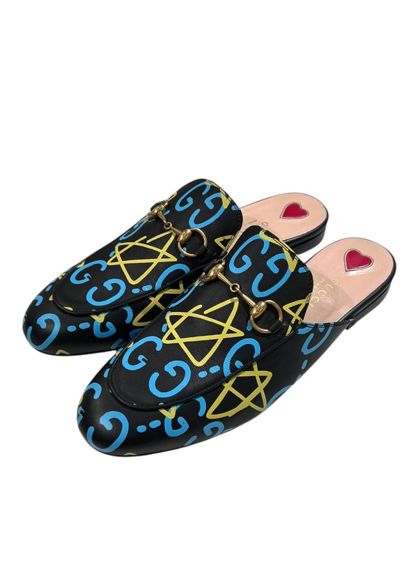 GUCCI GHOST PRINCETOWM SLIP-ON 37