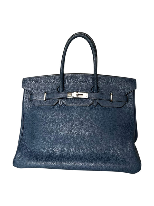 HERMES BIRKIN 35 TOGO BLUE ROI