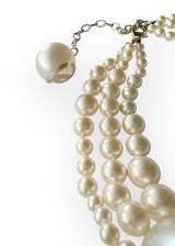 CHANEL PEARL CC NECKLACE