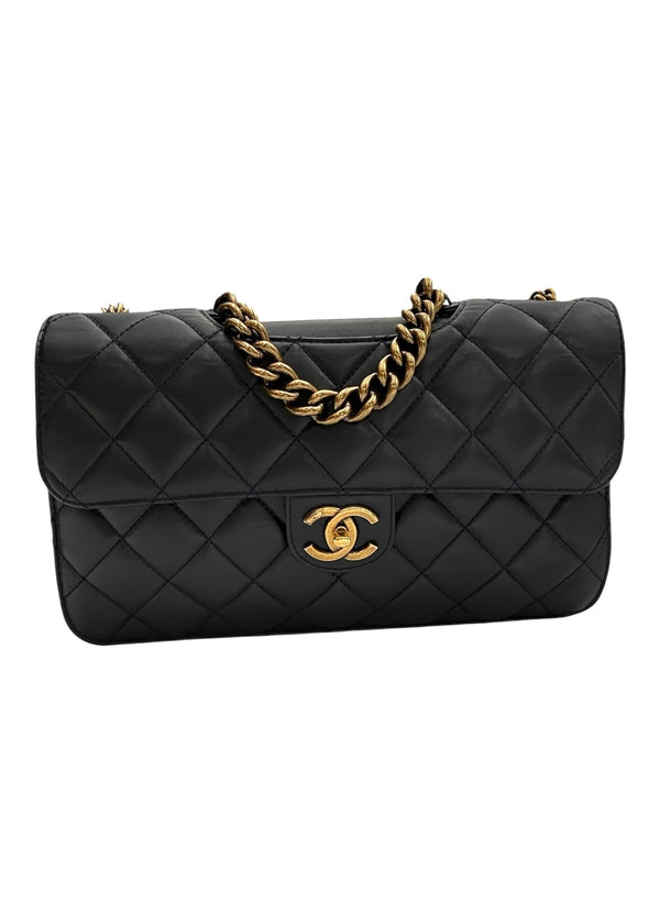 CHANEL FLAP NAVY BAG