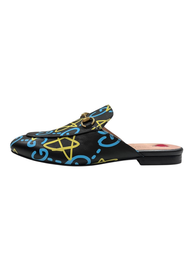 GUCCI GHOST PRINCETOWM SLIP-ON 37
