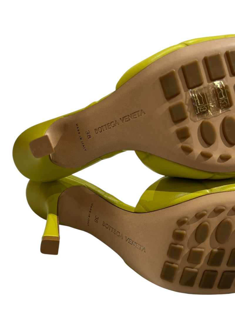 BOTTEGA VENETA QUILTED MULES 38