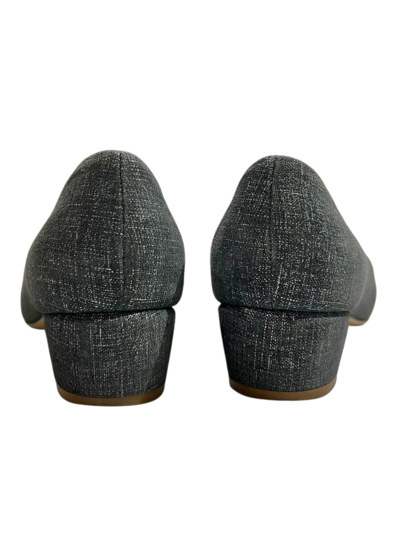FERRAGAMO DENIM BALLERINA 36