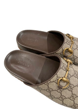 GUCCI WOMEN'S MULE WITH HORSEBIT