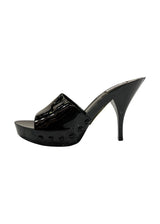MIU MIU PATENT SANDALS 38