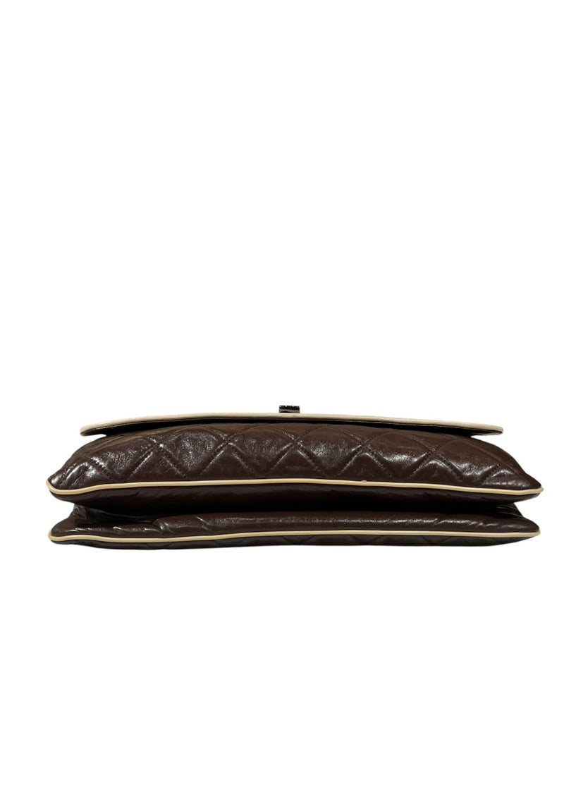 CHANEL EAST WEST MADEMOISELLE FLAP BAG