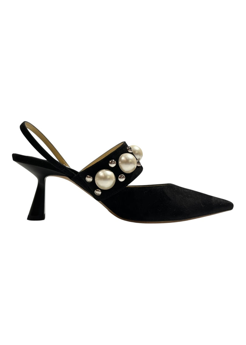 JIMMY CHOO SUEDE SLING BACK 36.5