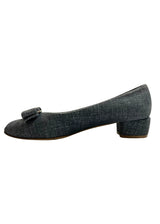 FERRAGAMO DENIM BALLERINA 36