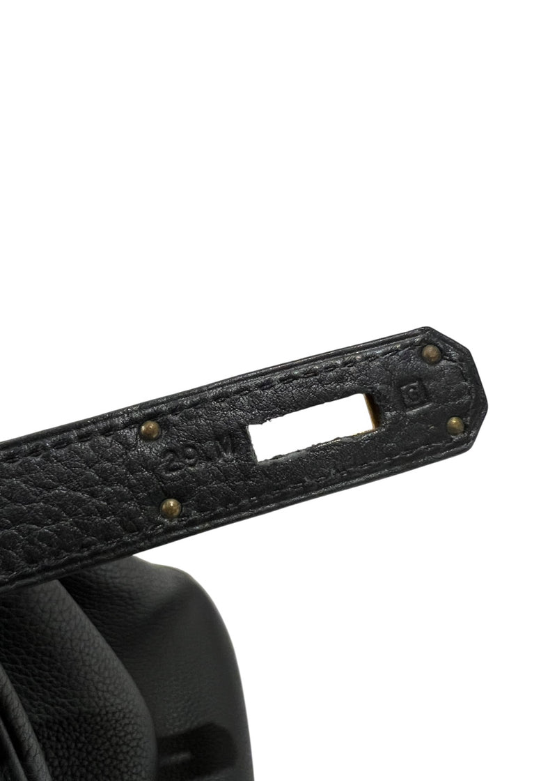 HERMES HAC BIRKIN 32 NOIR TOGO