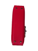 HERMES VERROU ROSE EXTREME ROUGE DE COEUR CHEVRE