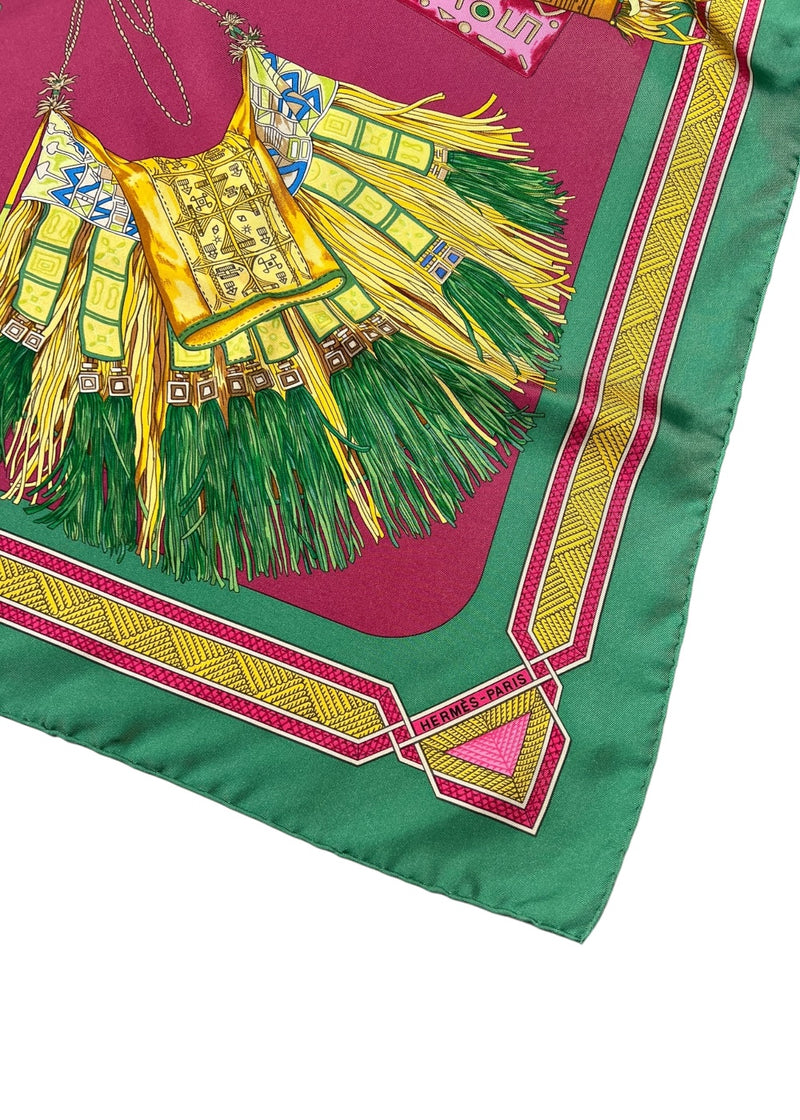 HERMES SILK SCARF