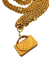 CHANEL CLASSIC FLAP VINTAGE NECKLACE