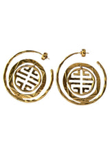 GIVENCHY HOOP EARRINGS