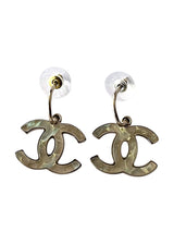 CHANEL RESIN CC EARRINGS