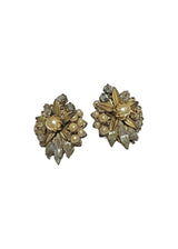 MIRIAM HASKELL VINTAGE CLIP ON EARRINGS