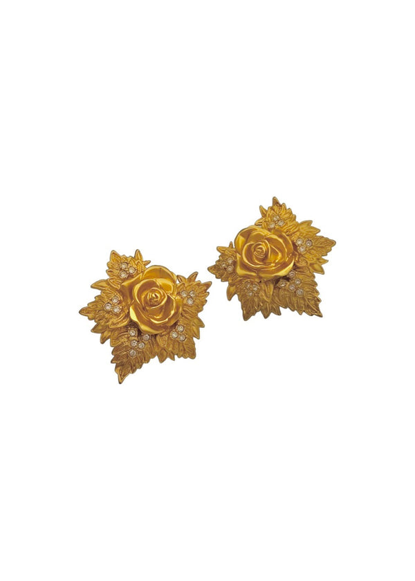 ELIEZABETH TAYLOR VINTAGE CLIP ON EARRINGS